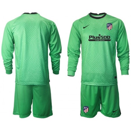 Fußballtrikots Atlético Madrid Torwart Kinder Trikotsatz 2020-2021 M001  Langarm